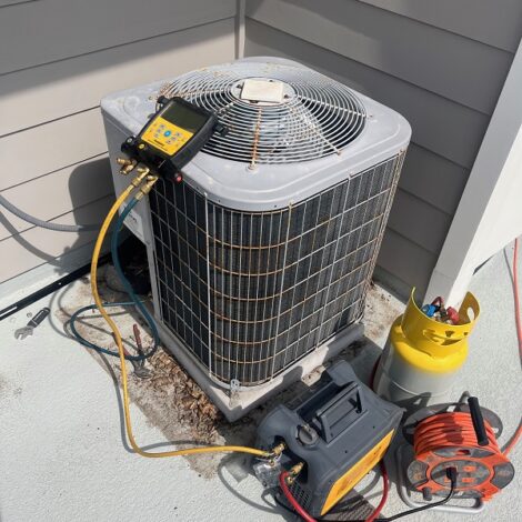 Diagnostic instruments connected to residential cooling equipment
