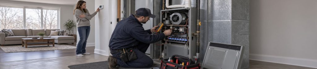 Furnace Blowing Cold Air