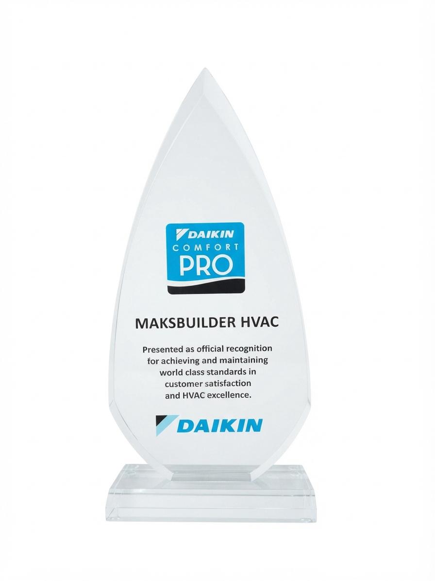 MaksBuilder HVAC Daikin Comfort Pro recognition