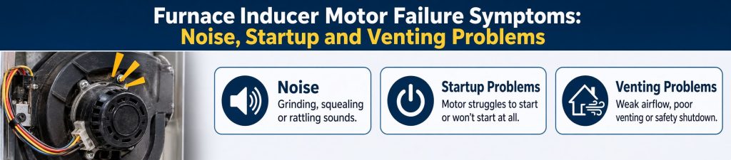 Furnace Inducer Motor Failure Symptoms