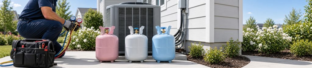 R-410A vs R-32 vs R-454B